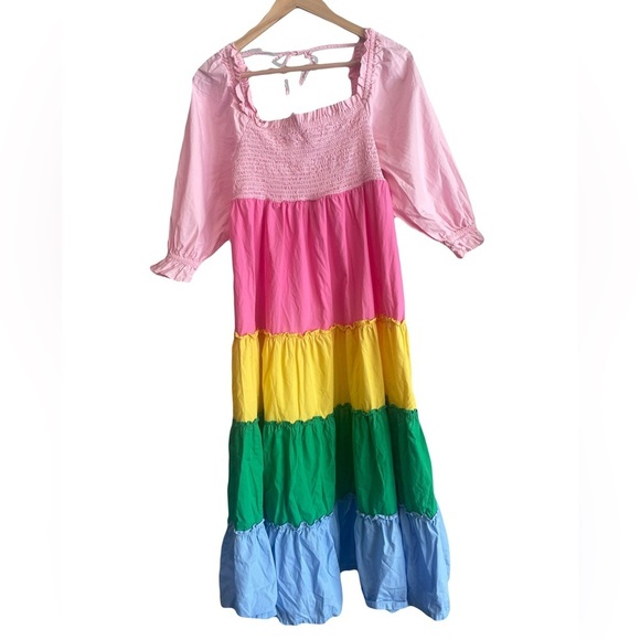 Crown & Ivy Multicolor Tiered Dress - Picture 5 of 5